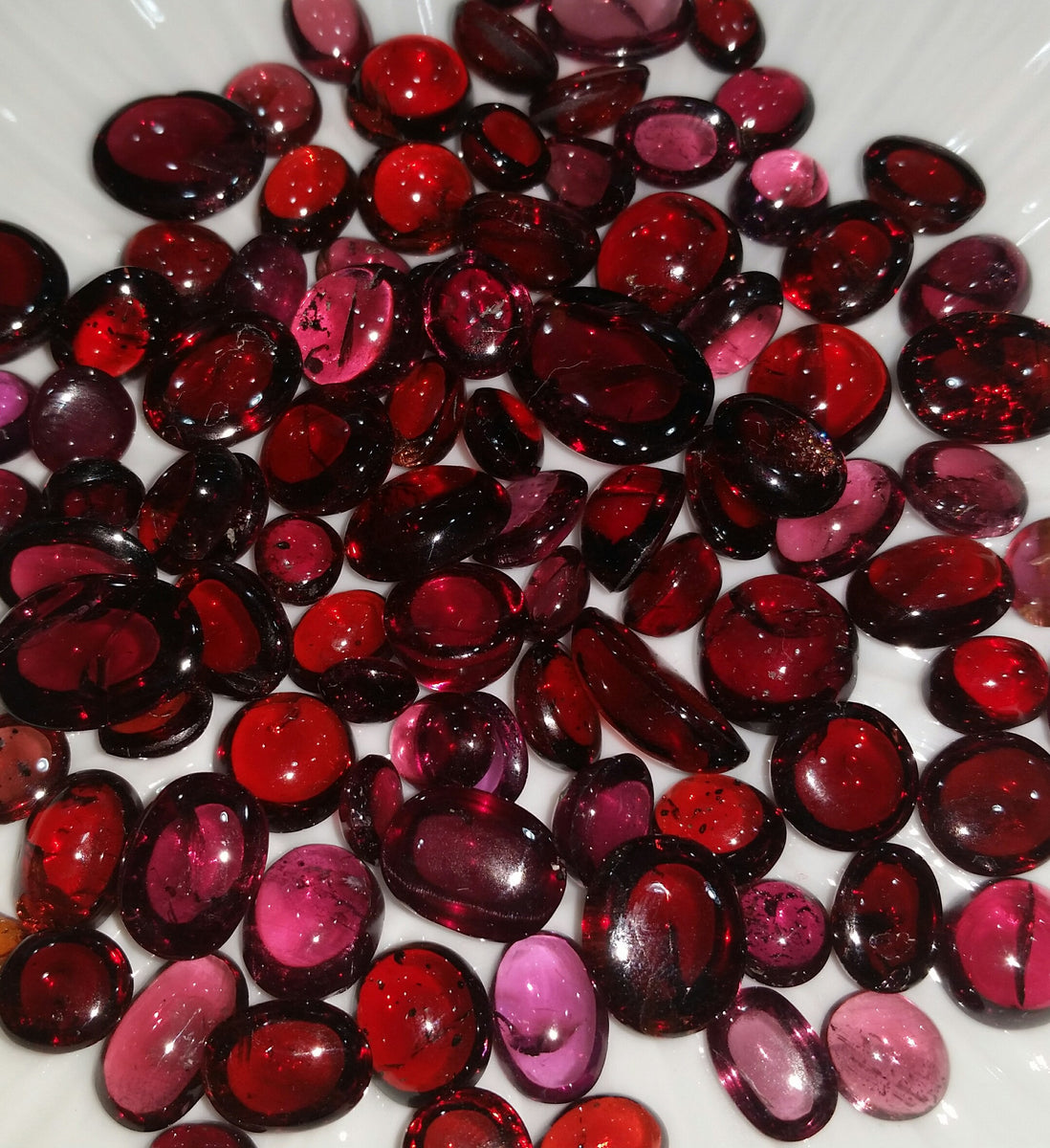 Garnet Cabochon Lot 100ct – Natural Gemstones FZCO